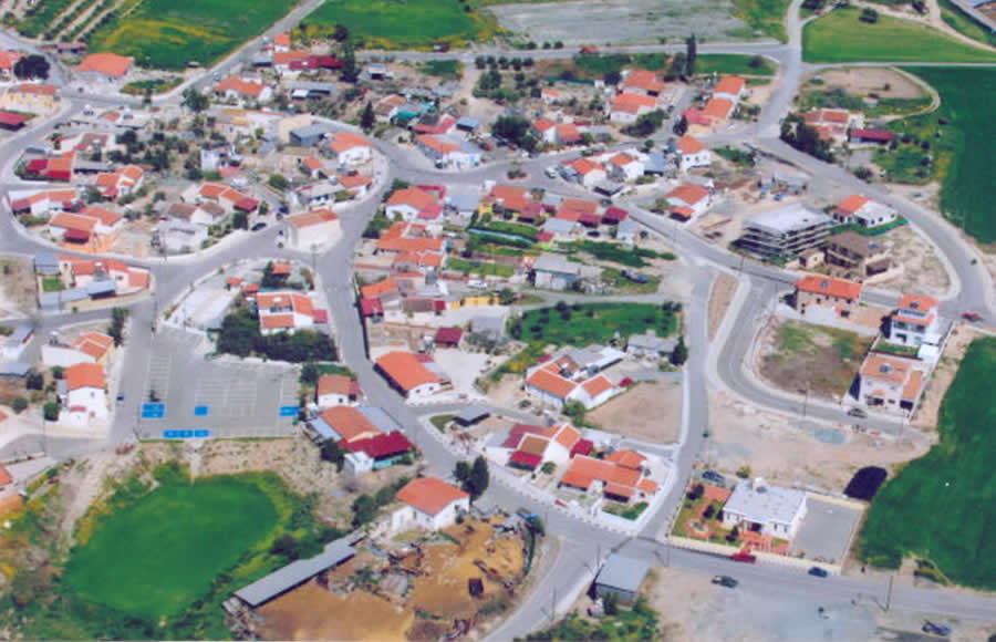 The village from above